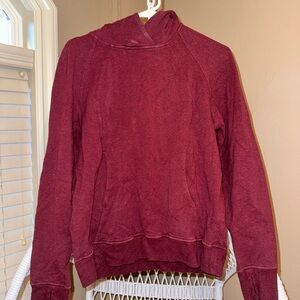 Burgundy Lululemon Hoodie
